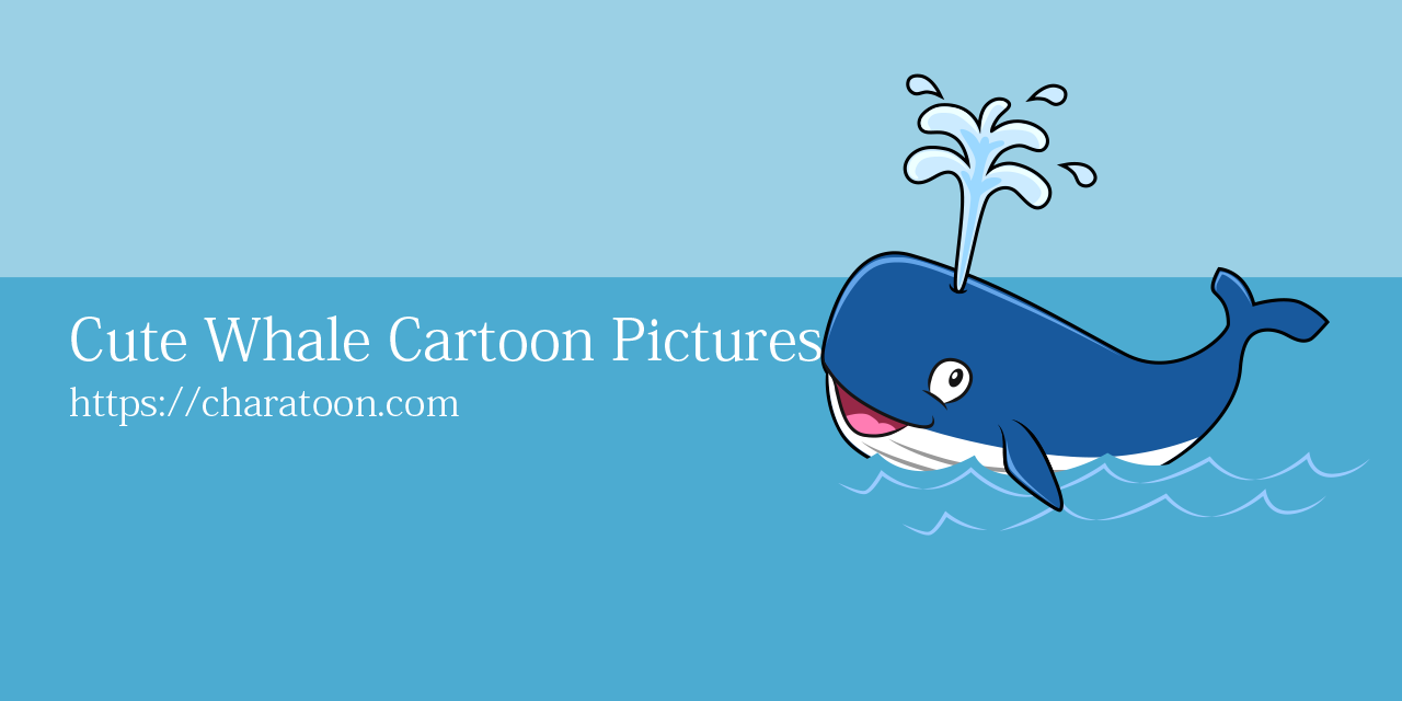 Free Cute Whale Clipart Characters