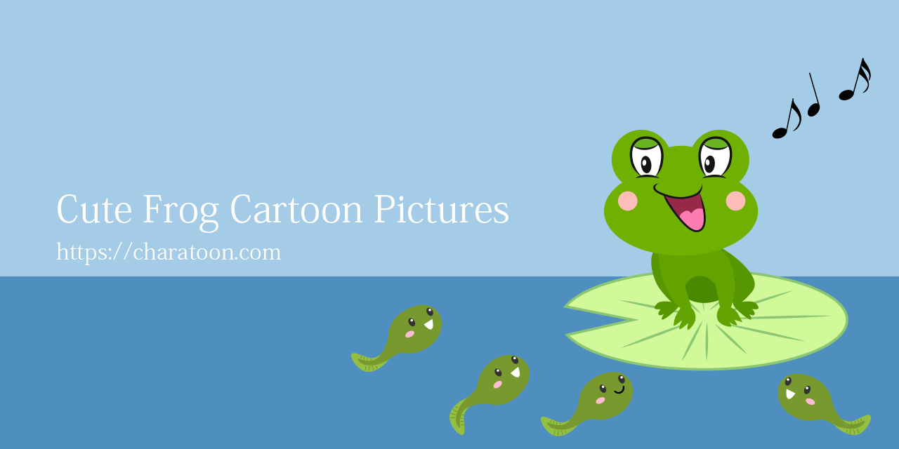 Free Cute Frog Clipart Characters