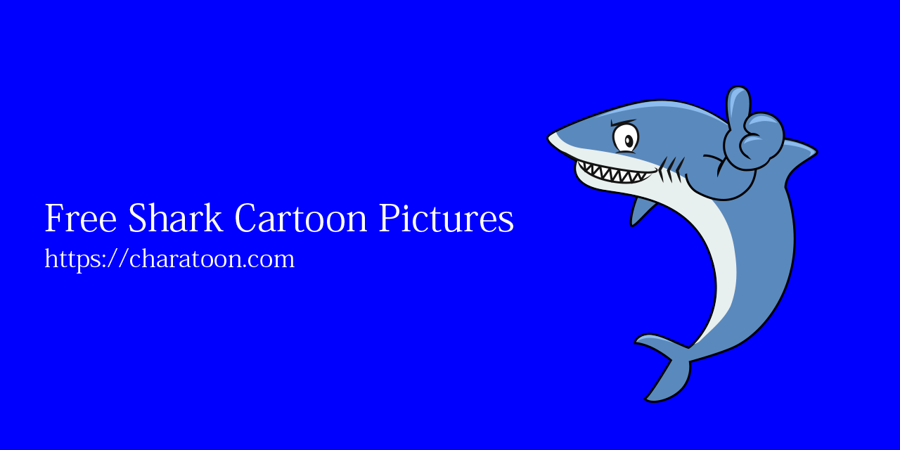 Free Cute Shark Clipart Characters