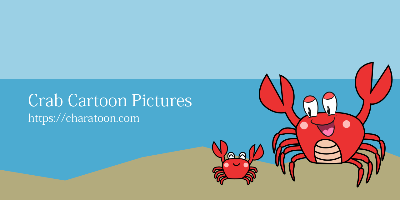 Free Cute Crab Clipart Characters