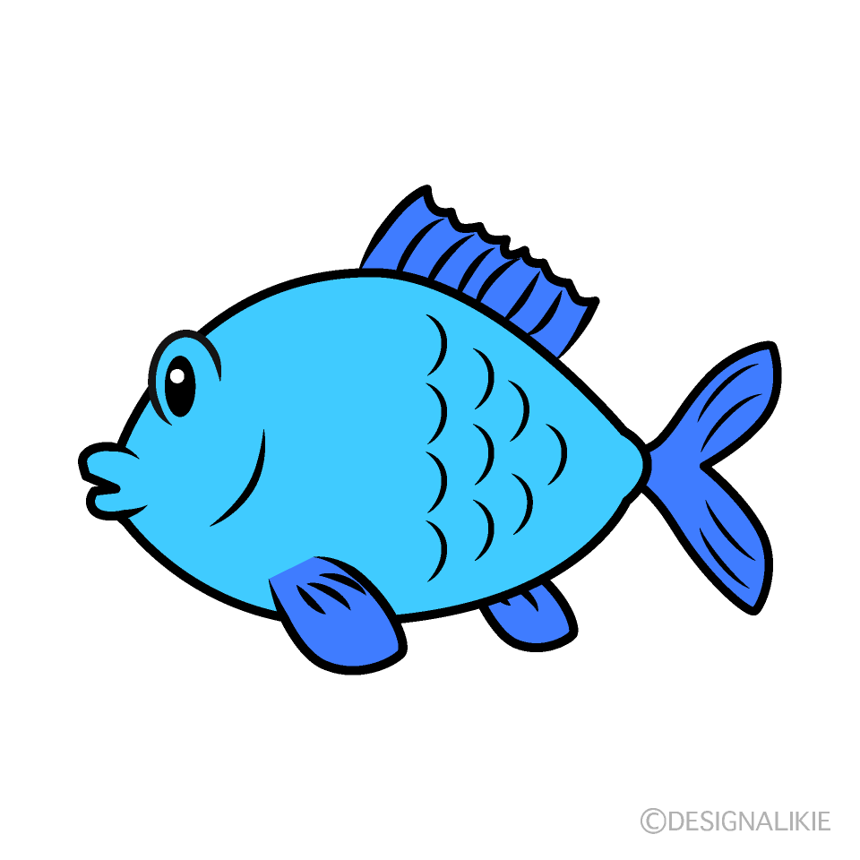 イラスト 魚 かわいい