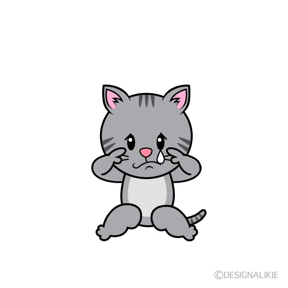 かわいい悲しいサバトライラスト