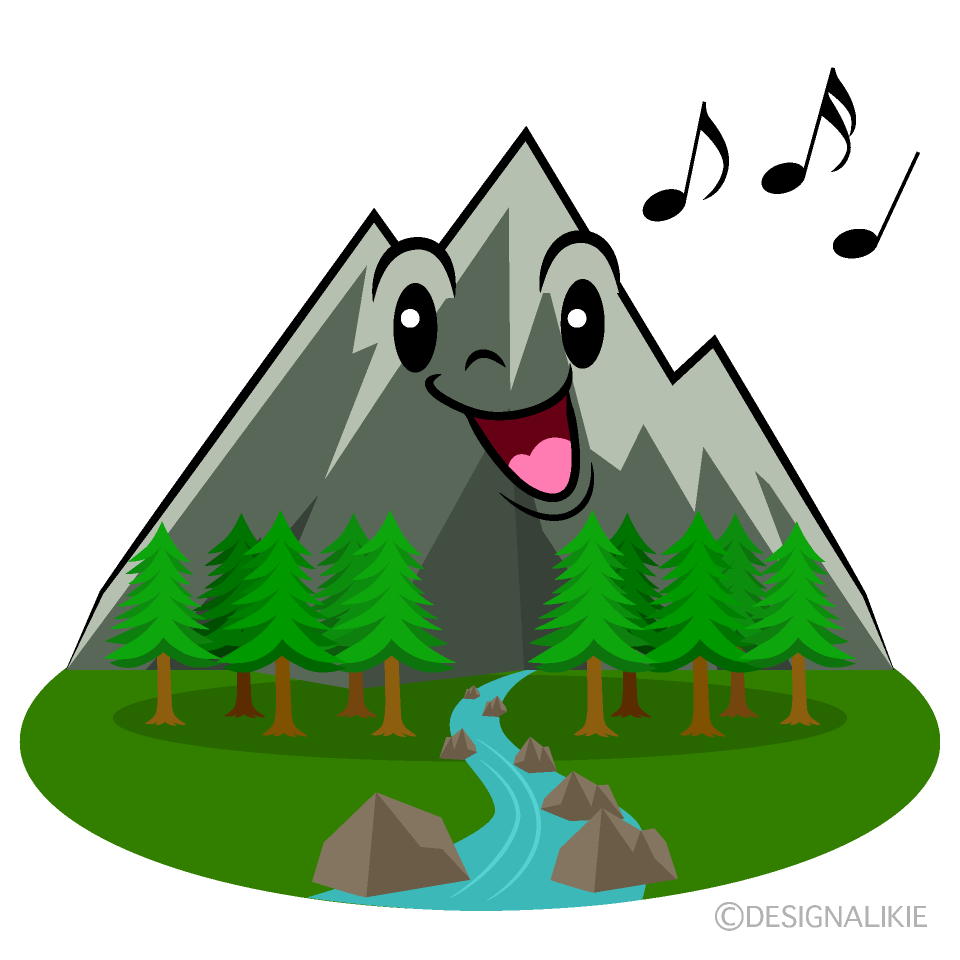 Cute Singing Great Nature Clipart