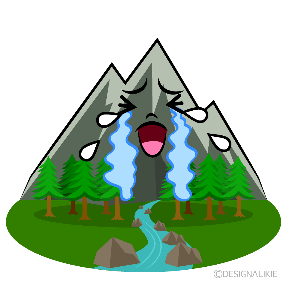 Cute Crying Great Nature Clipart