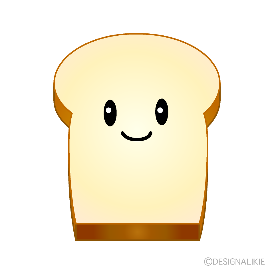 かわいいパンのイラスト素材 Illustcute