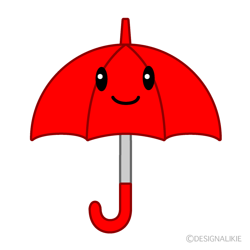 かわいい傘のイラスト素材 Illustcute