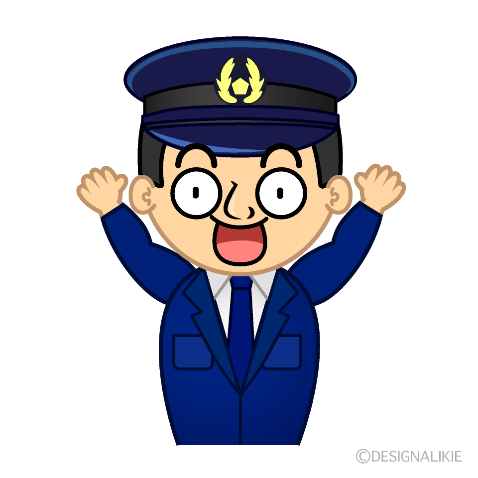 警察 イラスト かわいい