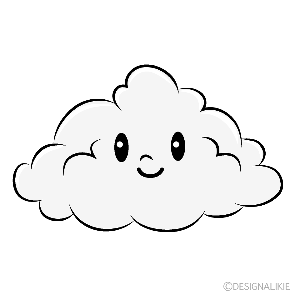 かわいい雲イラスト