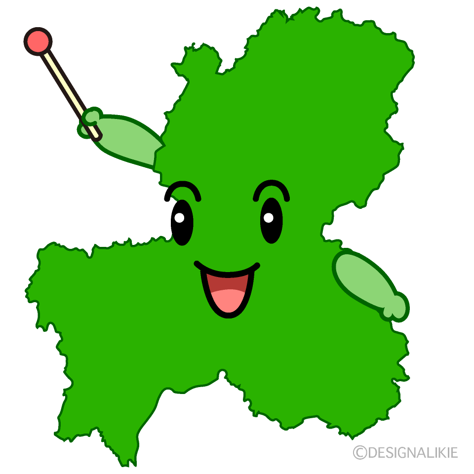 Cute Speaking Gifu Prefecture Clipart