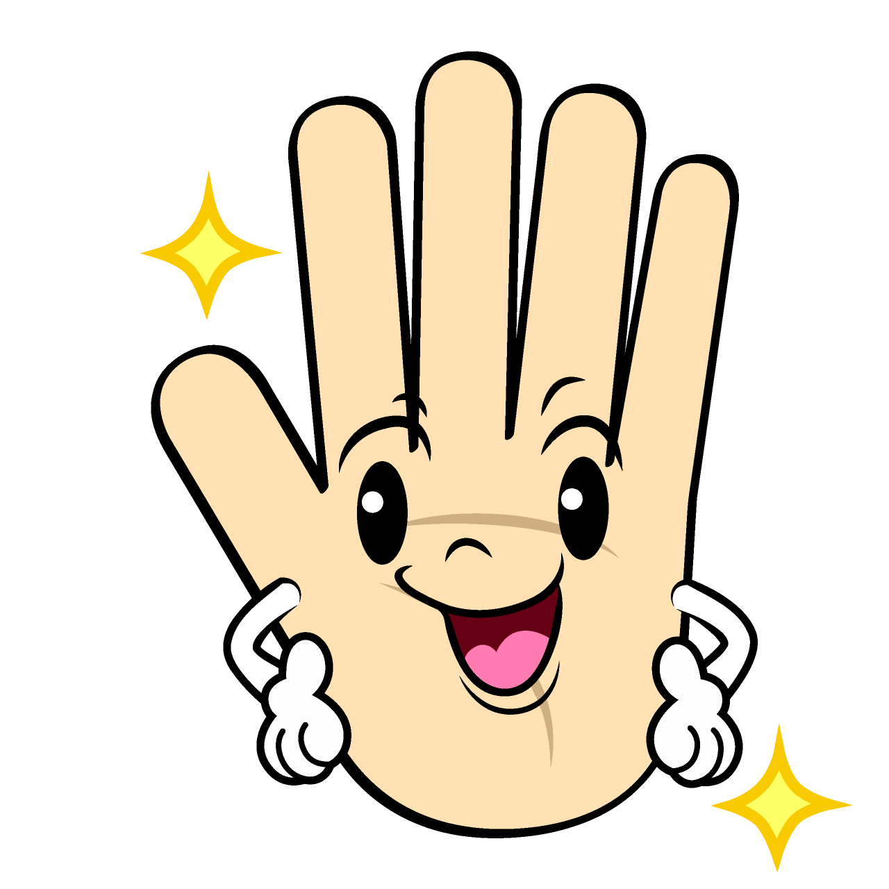 Sparkling Hand