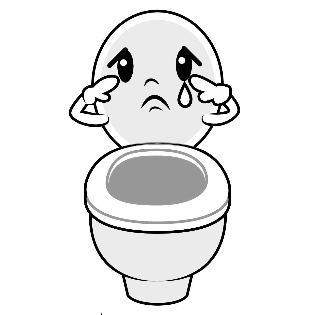 Sad Toilet