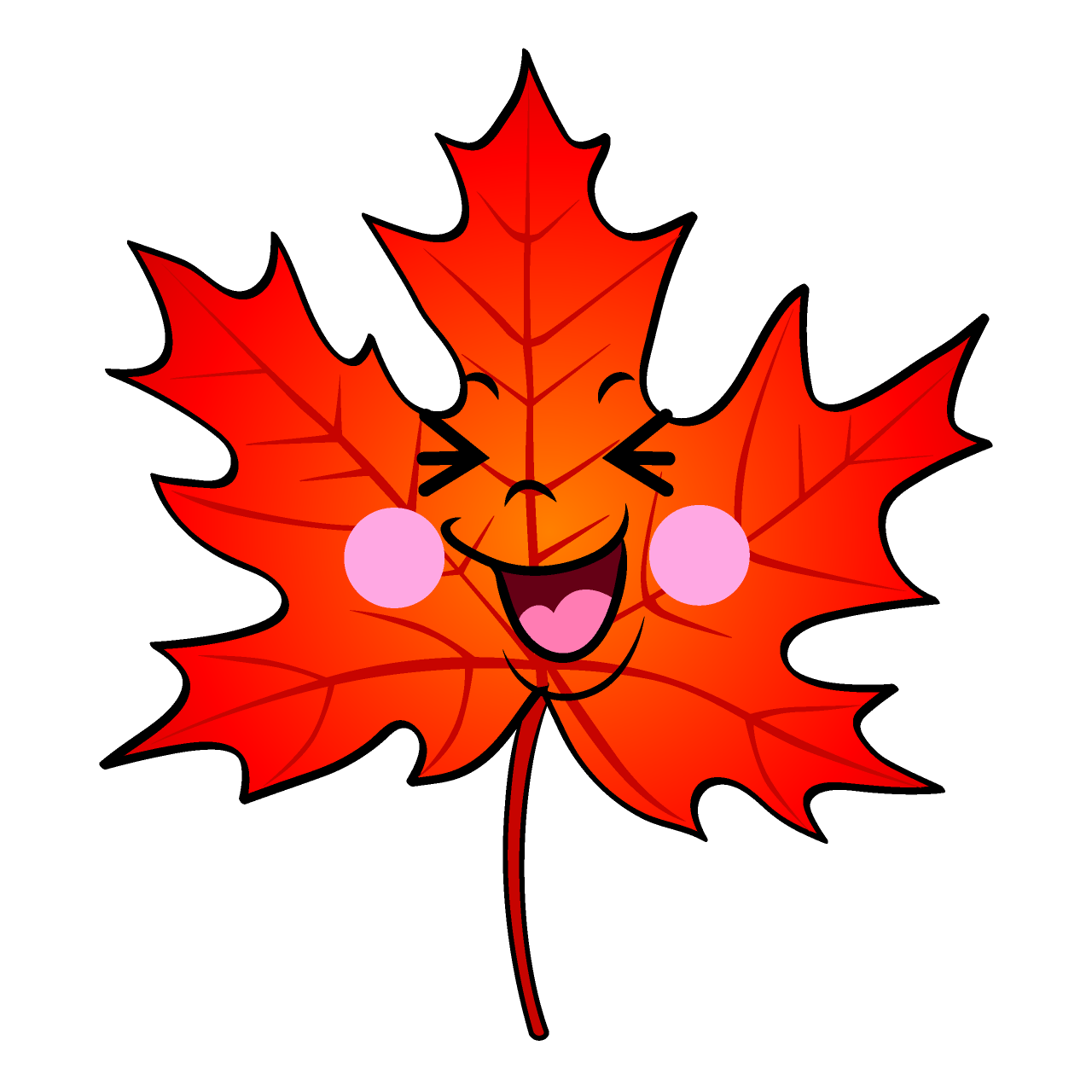 Laughing Maple Leaf