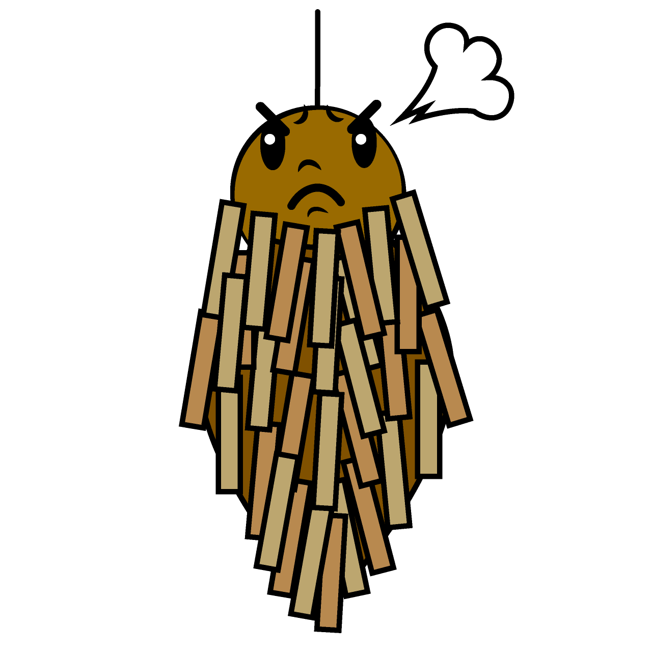 Angry Bagworm