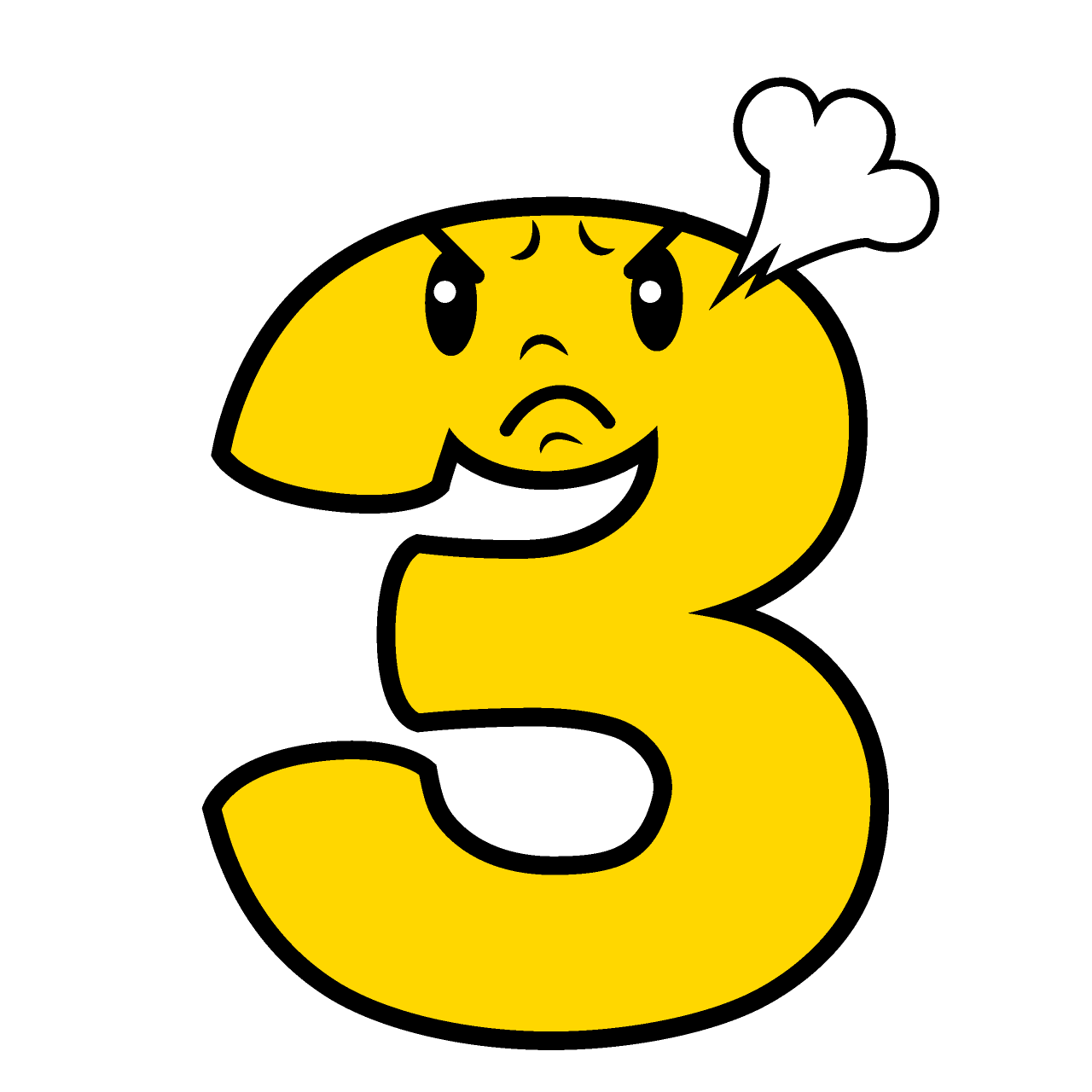 怒る3数字