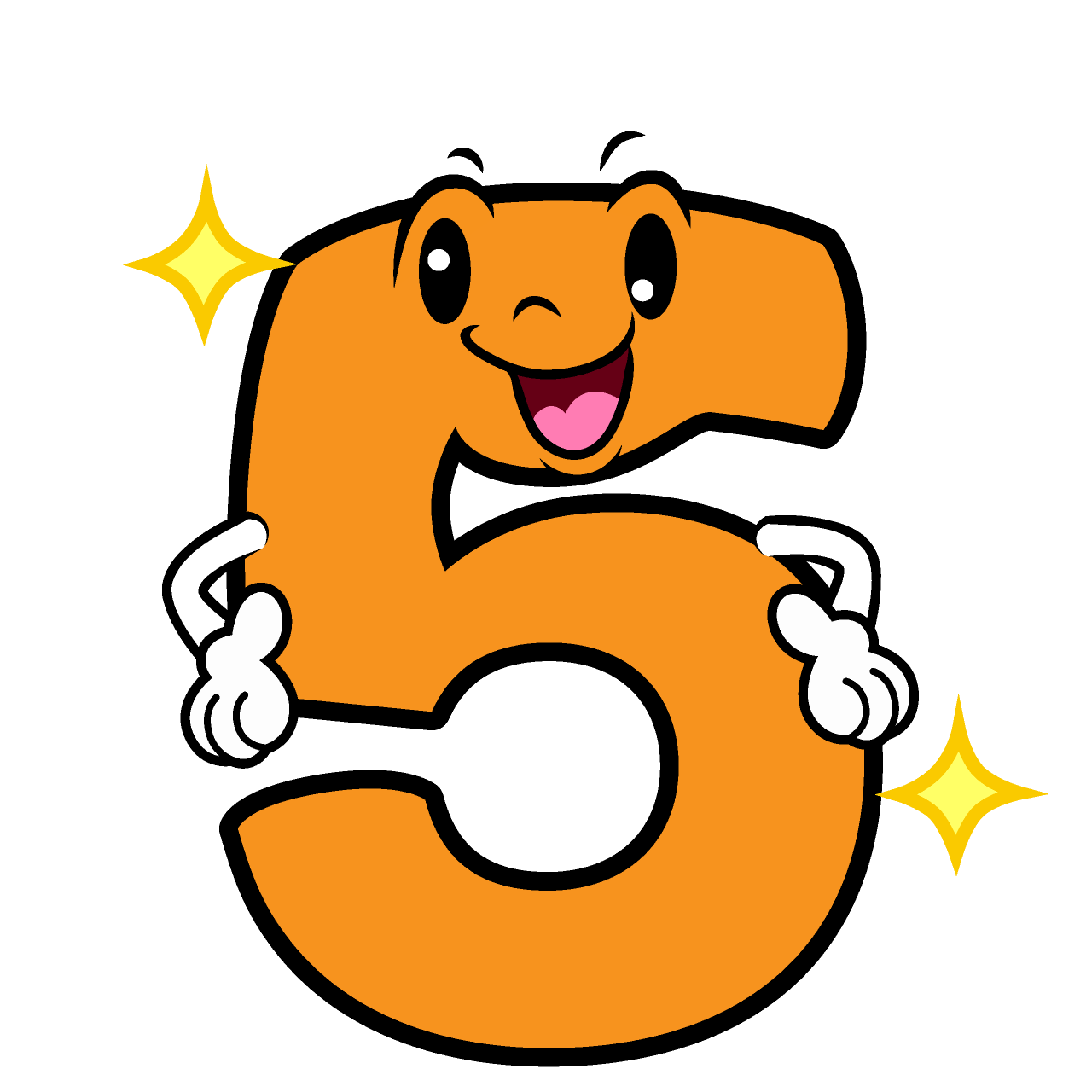 煌く5数字