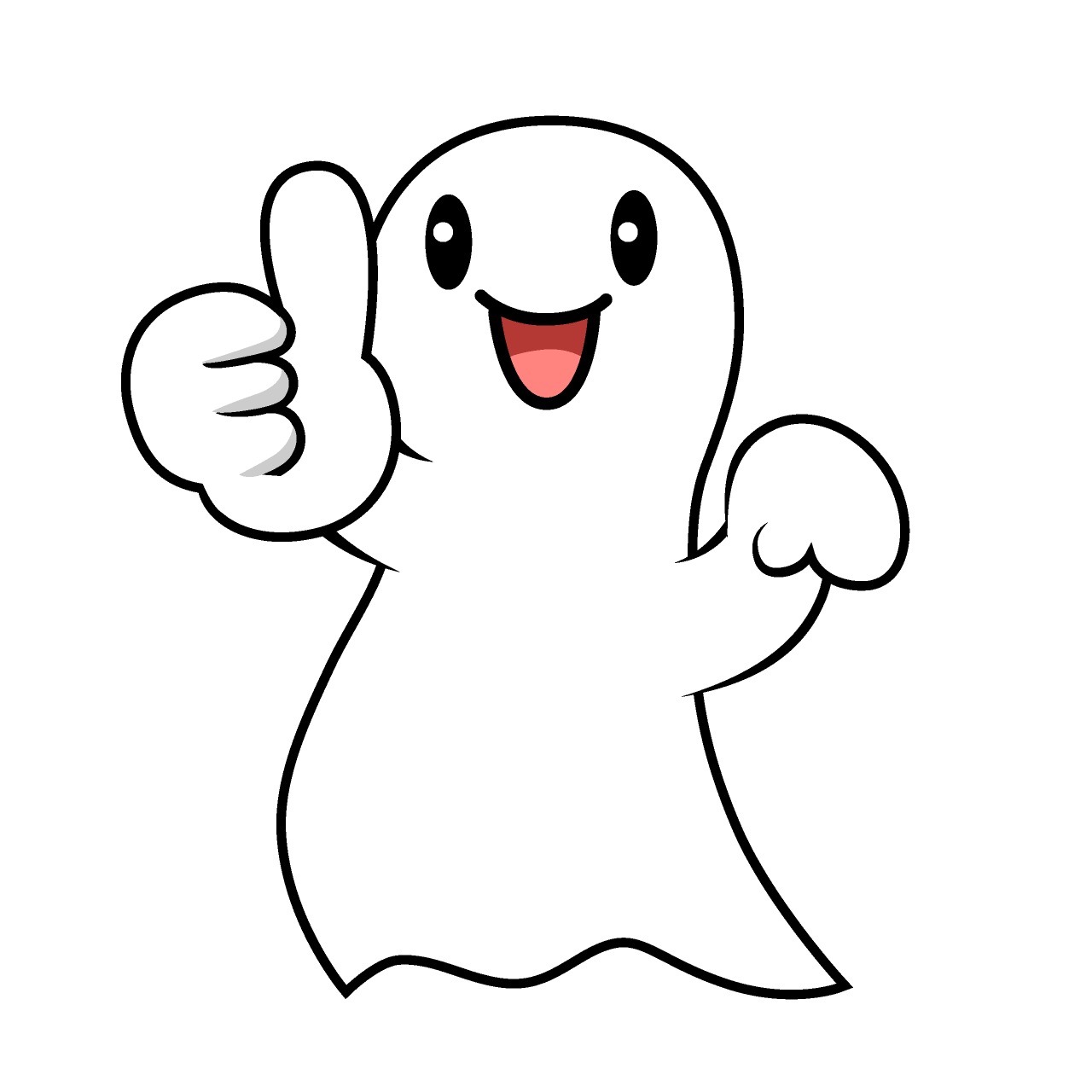 Thumbs-up Ghost