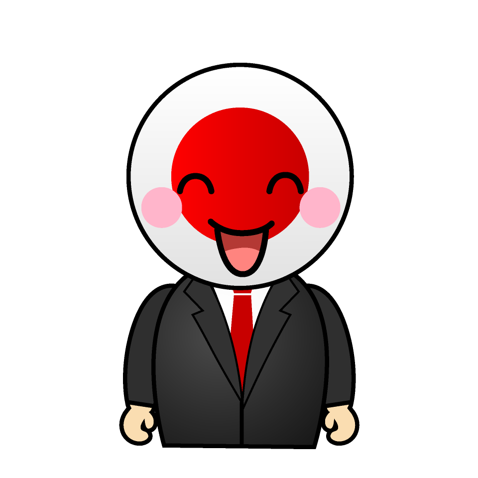 笑顔の日本人