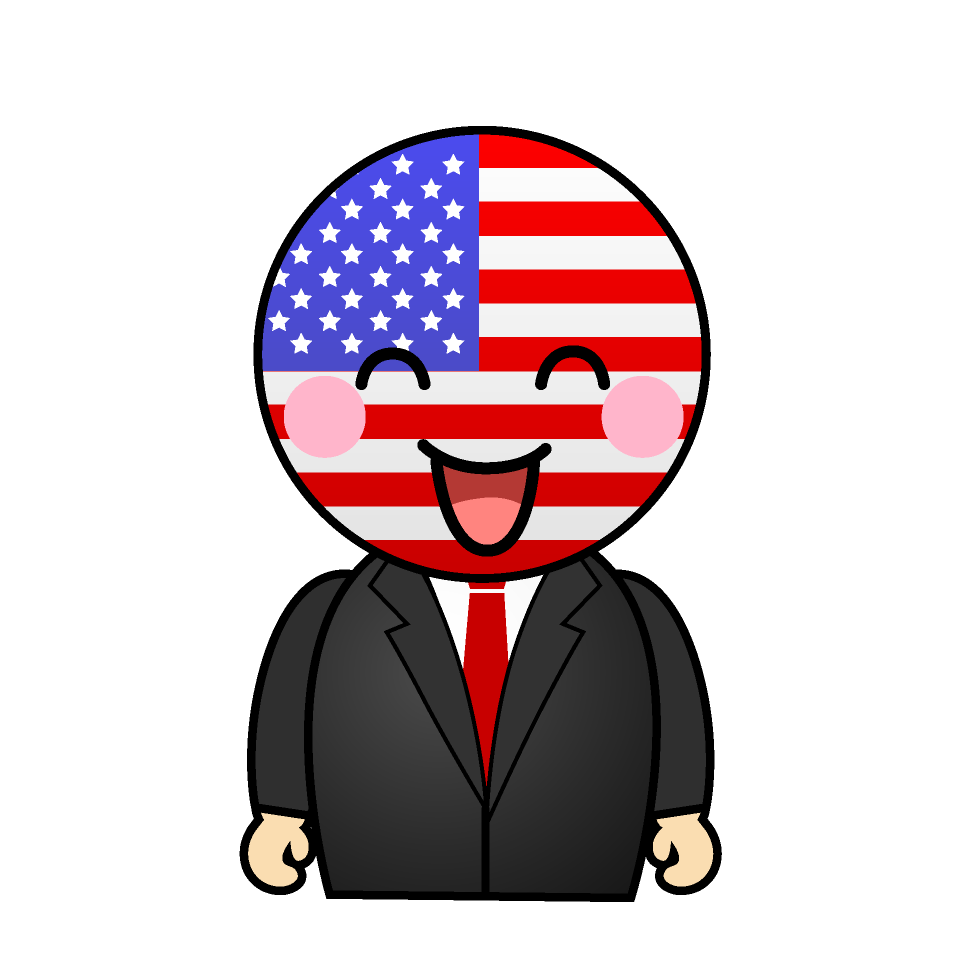 Smiling American Person