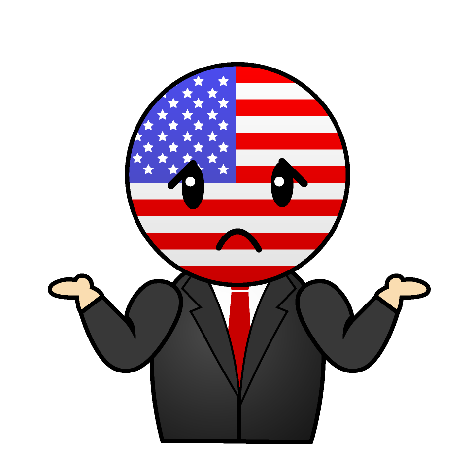 困るアメリカ人
