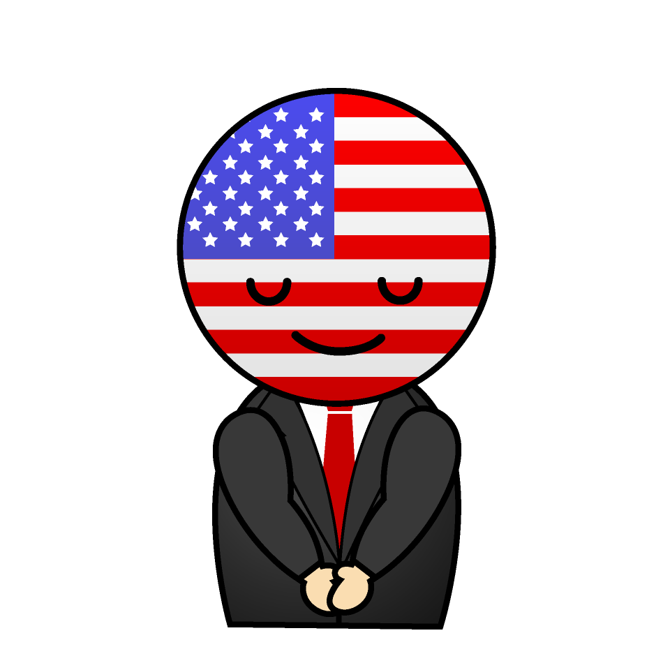 Bowing American Person