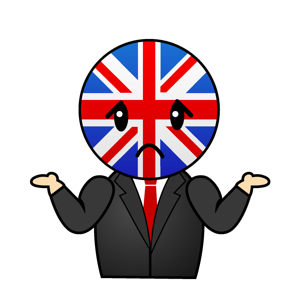 困るイギリス人
