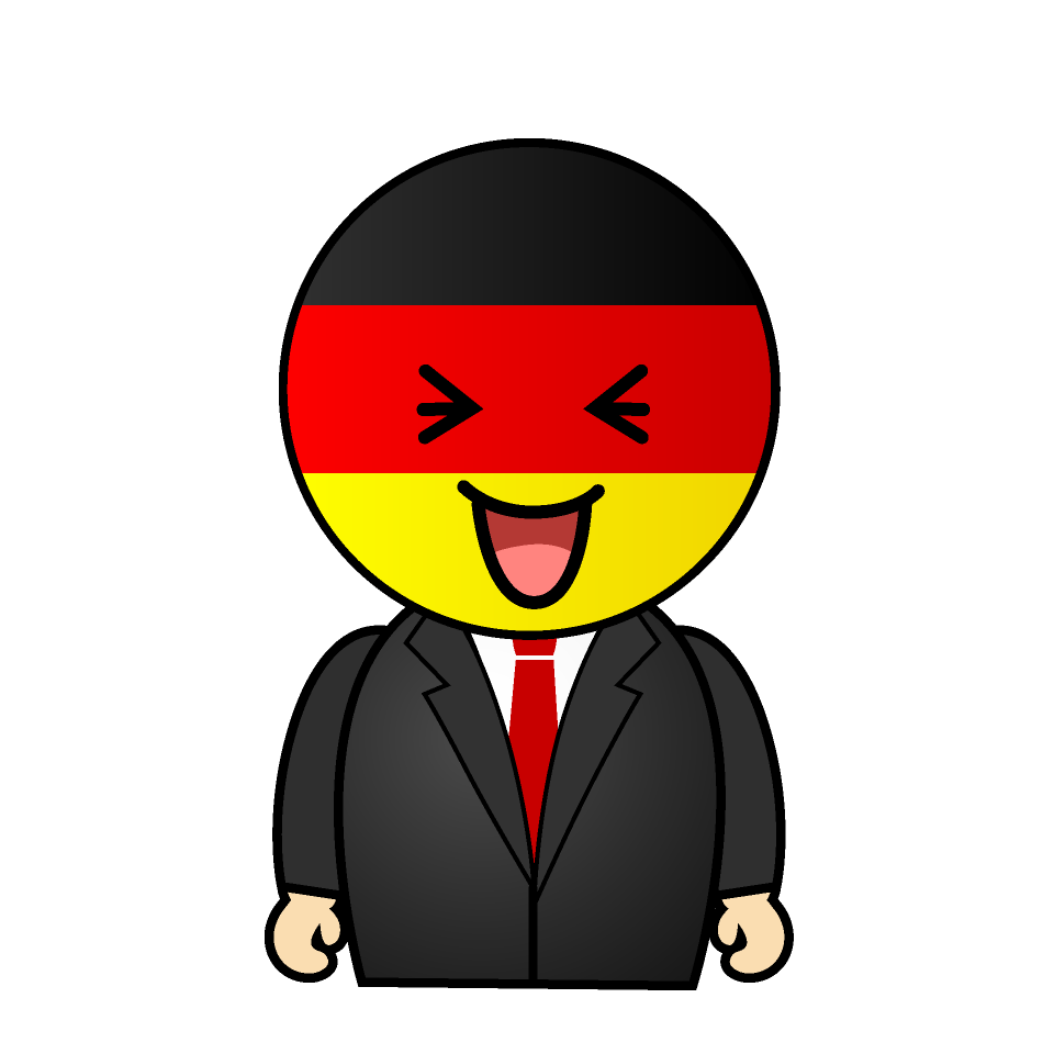 Laughing German