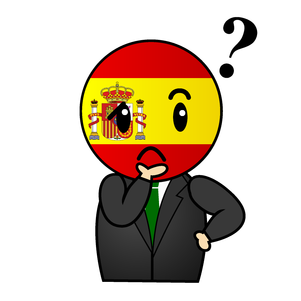 考えるスペイン人