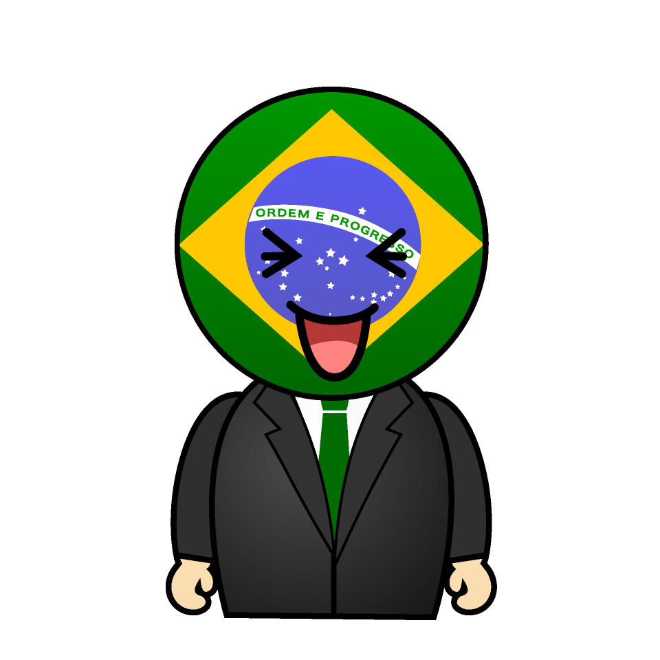 笑うブラジル人