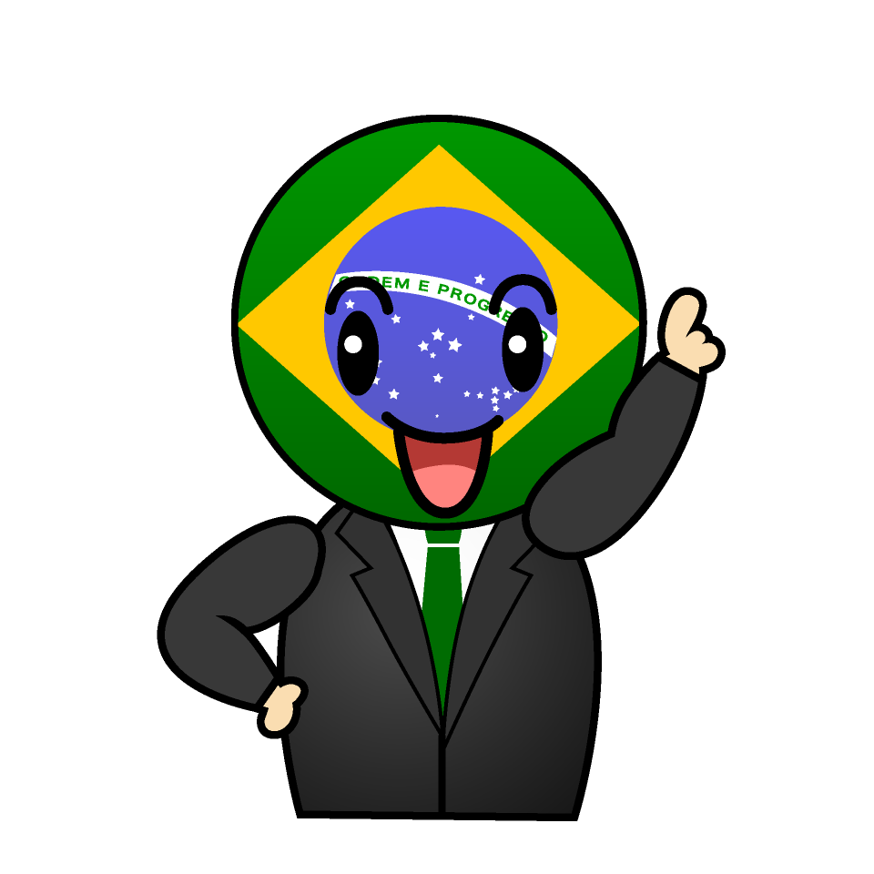 指差すブラジル人