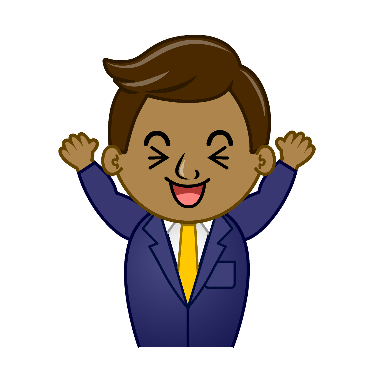Laughing Latino Male