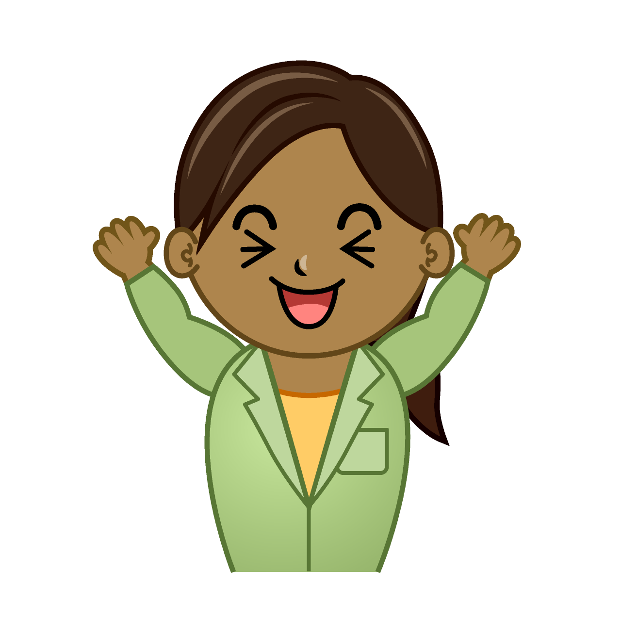 Laughing Latino Female