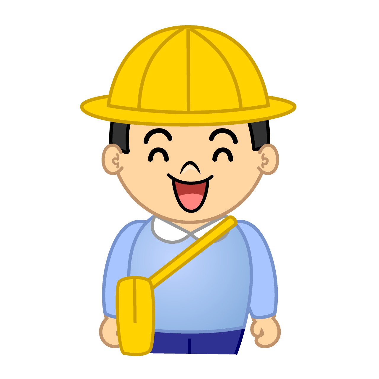 Smiling Kindergarten Boy
