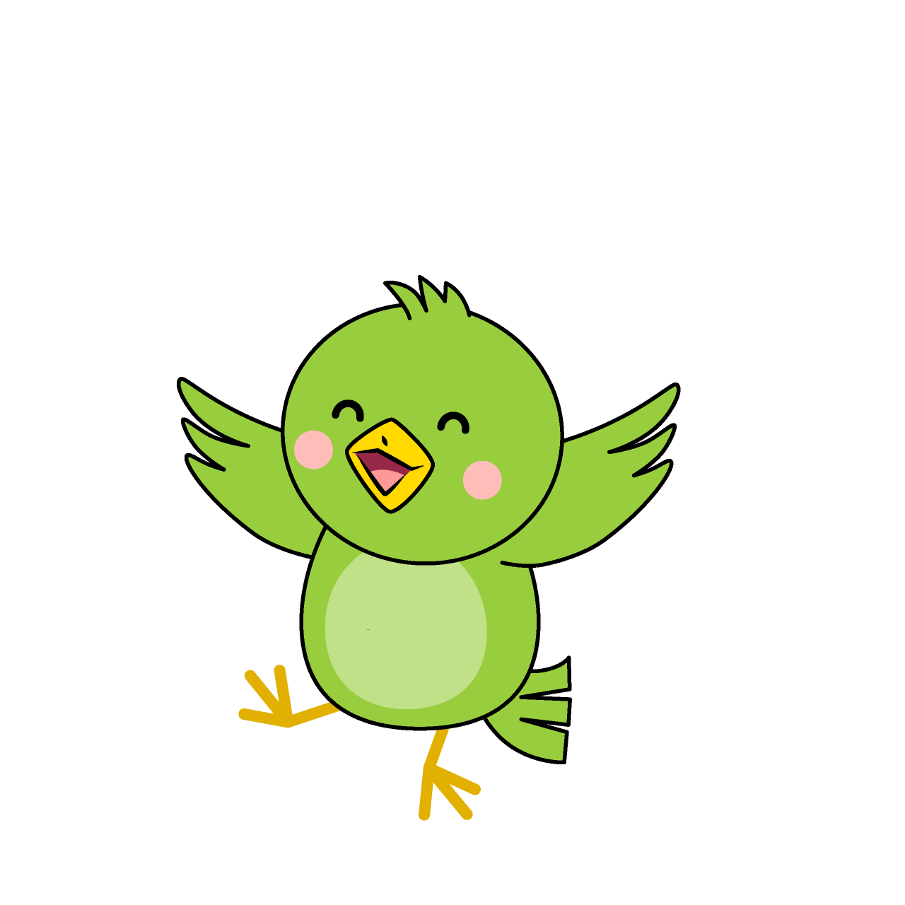 Smiling Little Bird