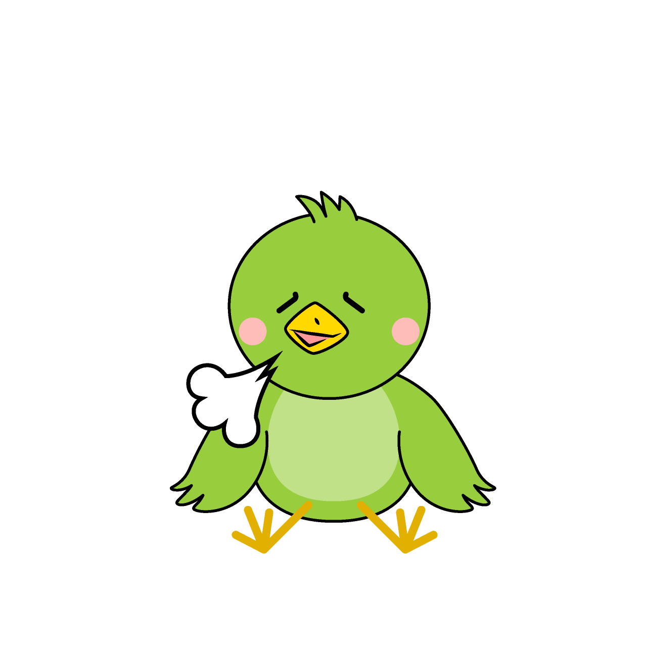 Relaxed Little Bird