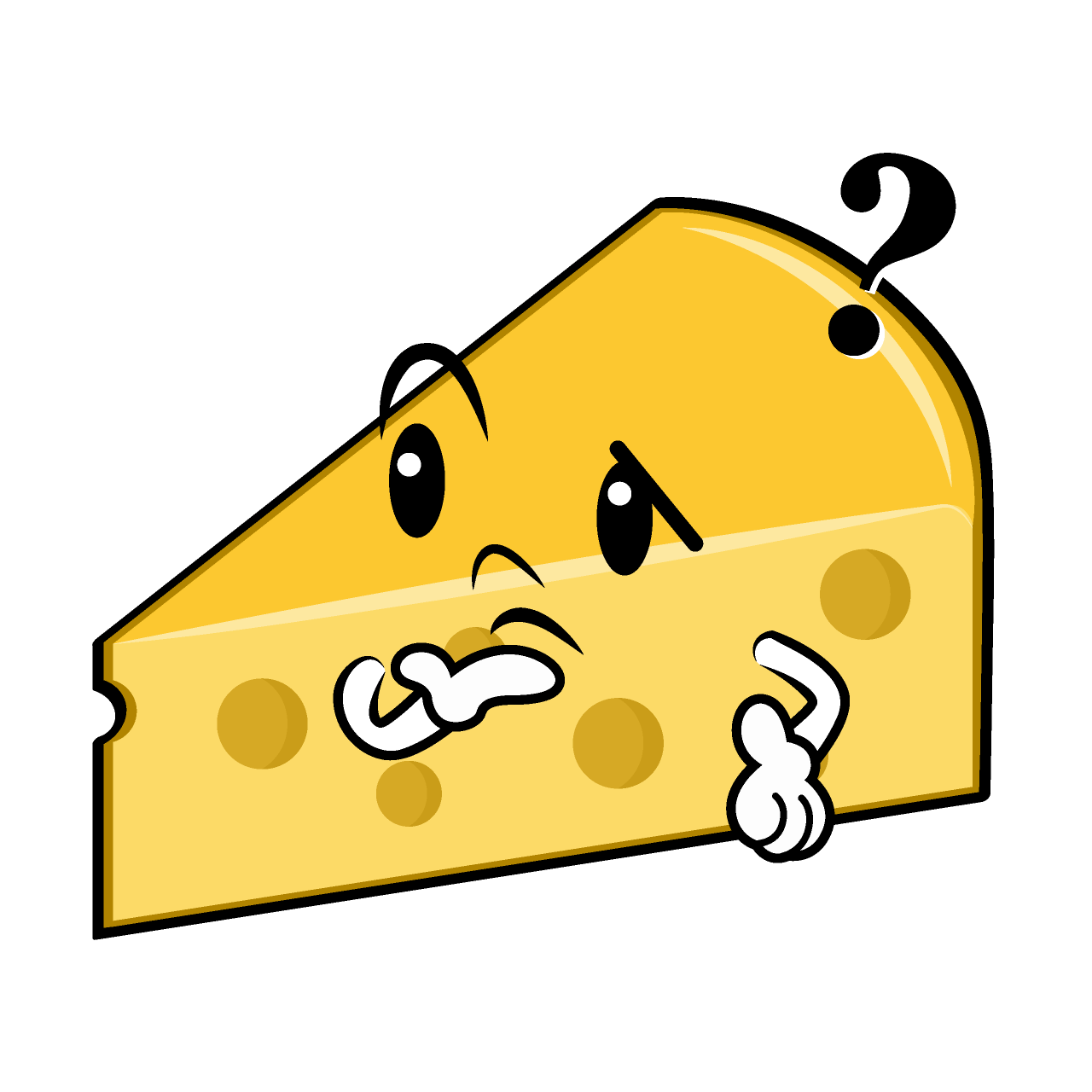 考えるチーズ