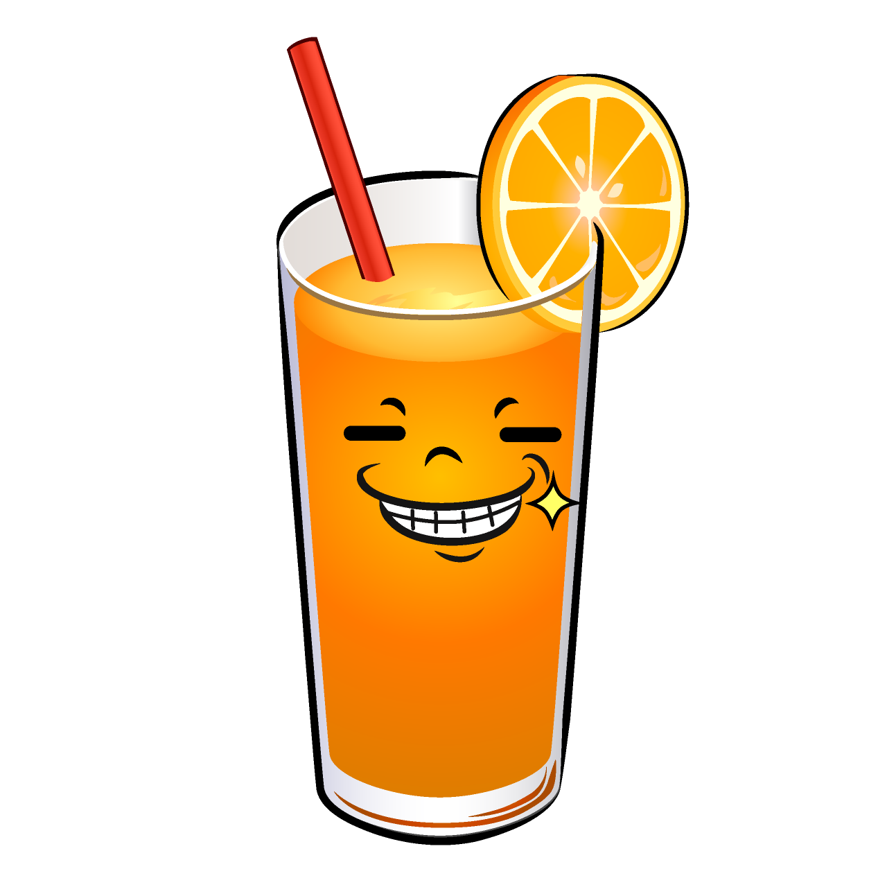 Grinning Orange Juice