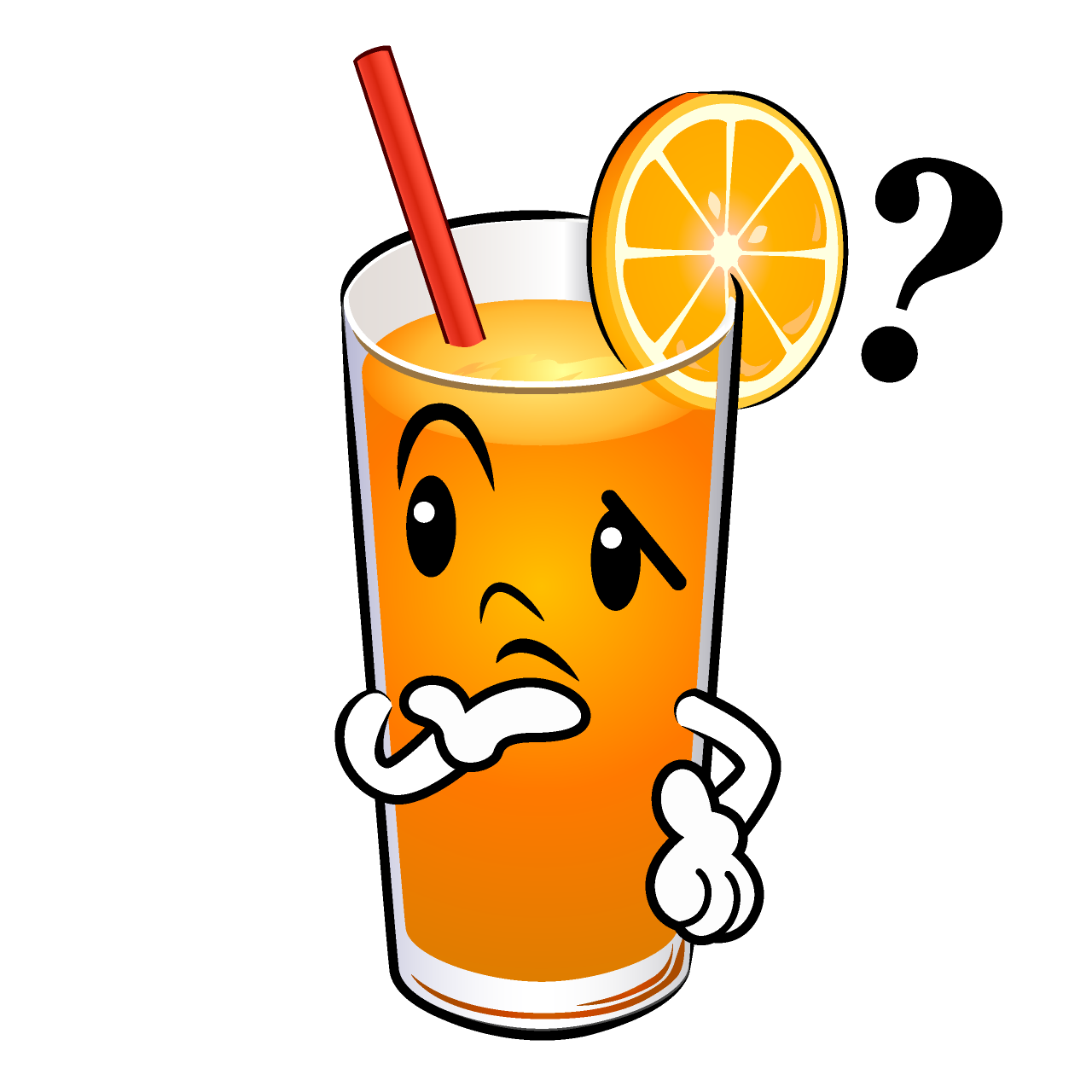 Thinking Orange Juice