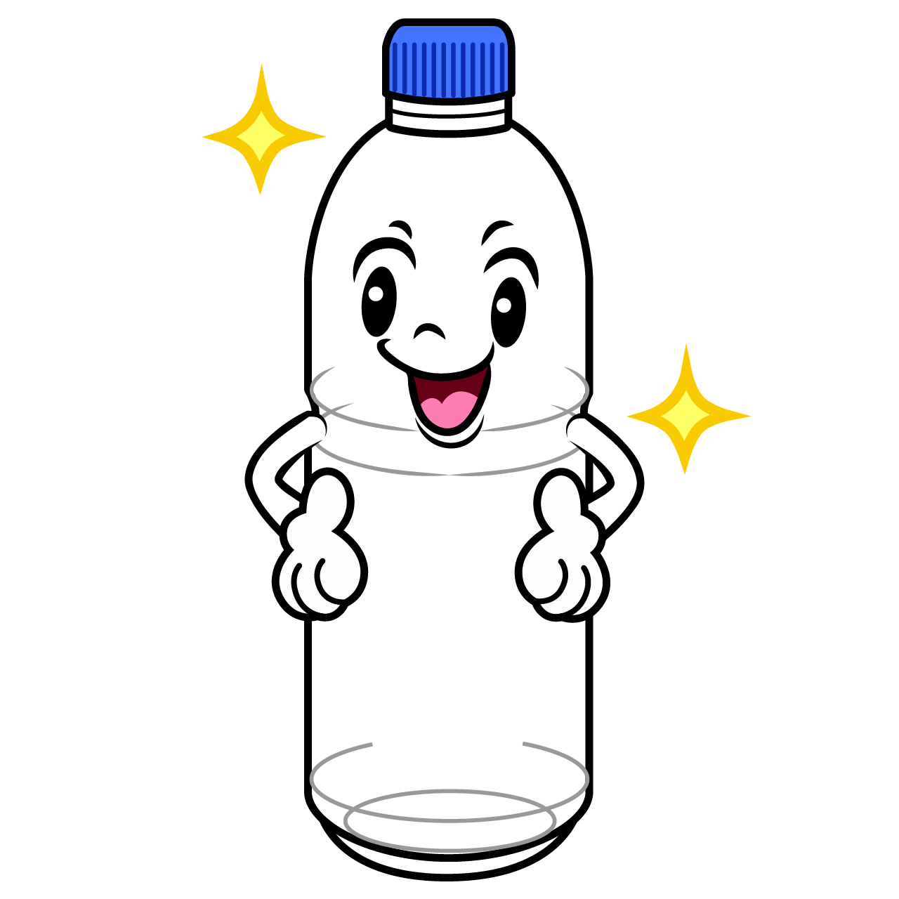 Posing PET Bottle