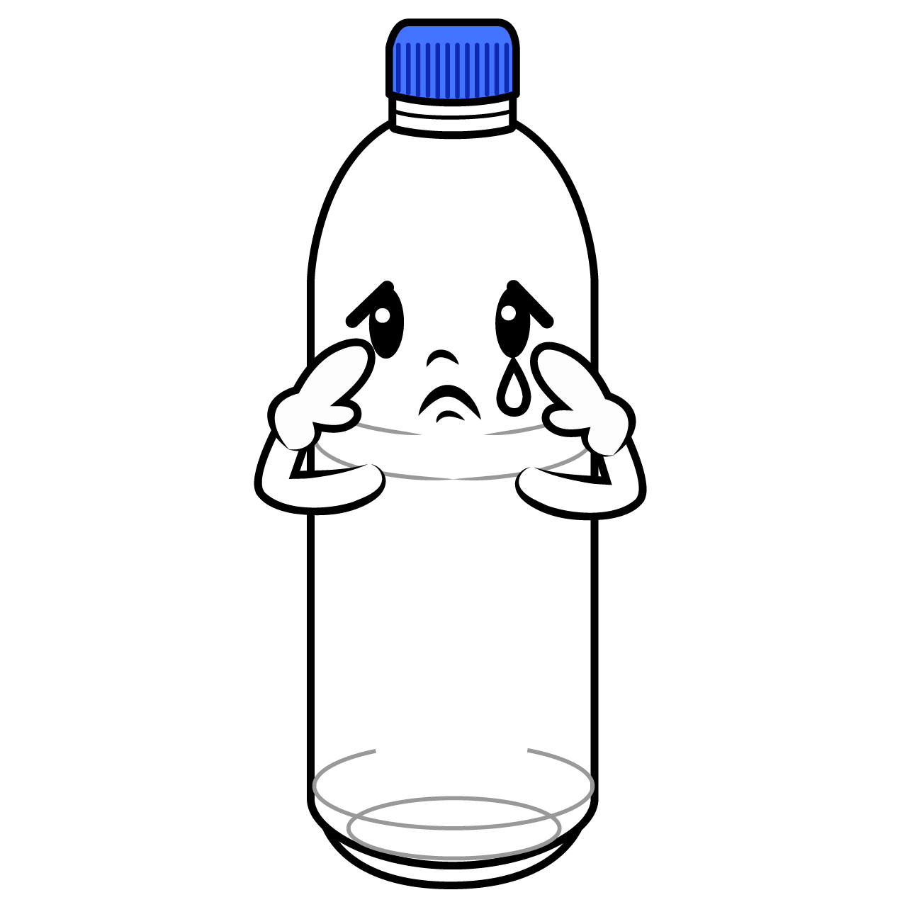 Sad PET Bottle