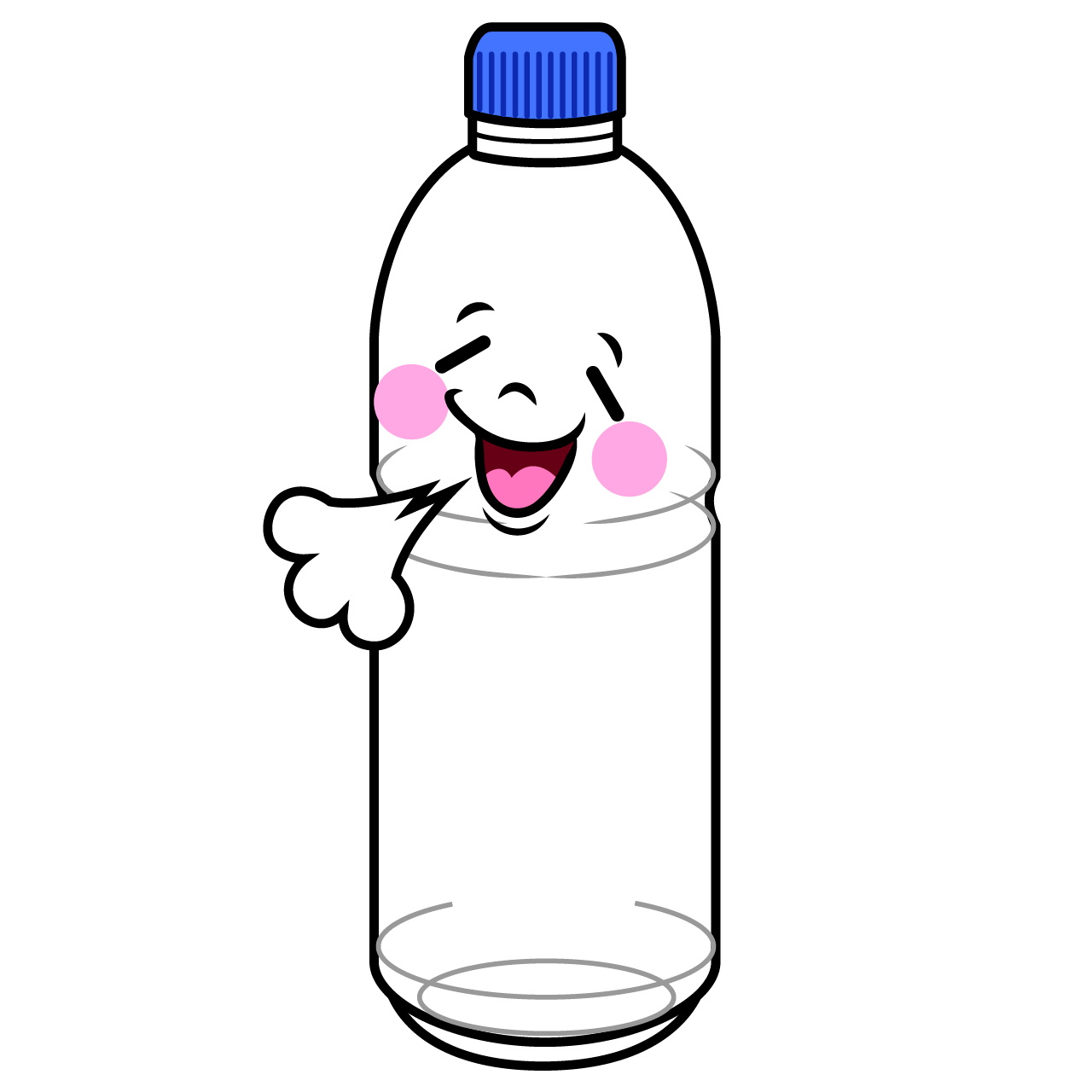 Relieved PET Bottle