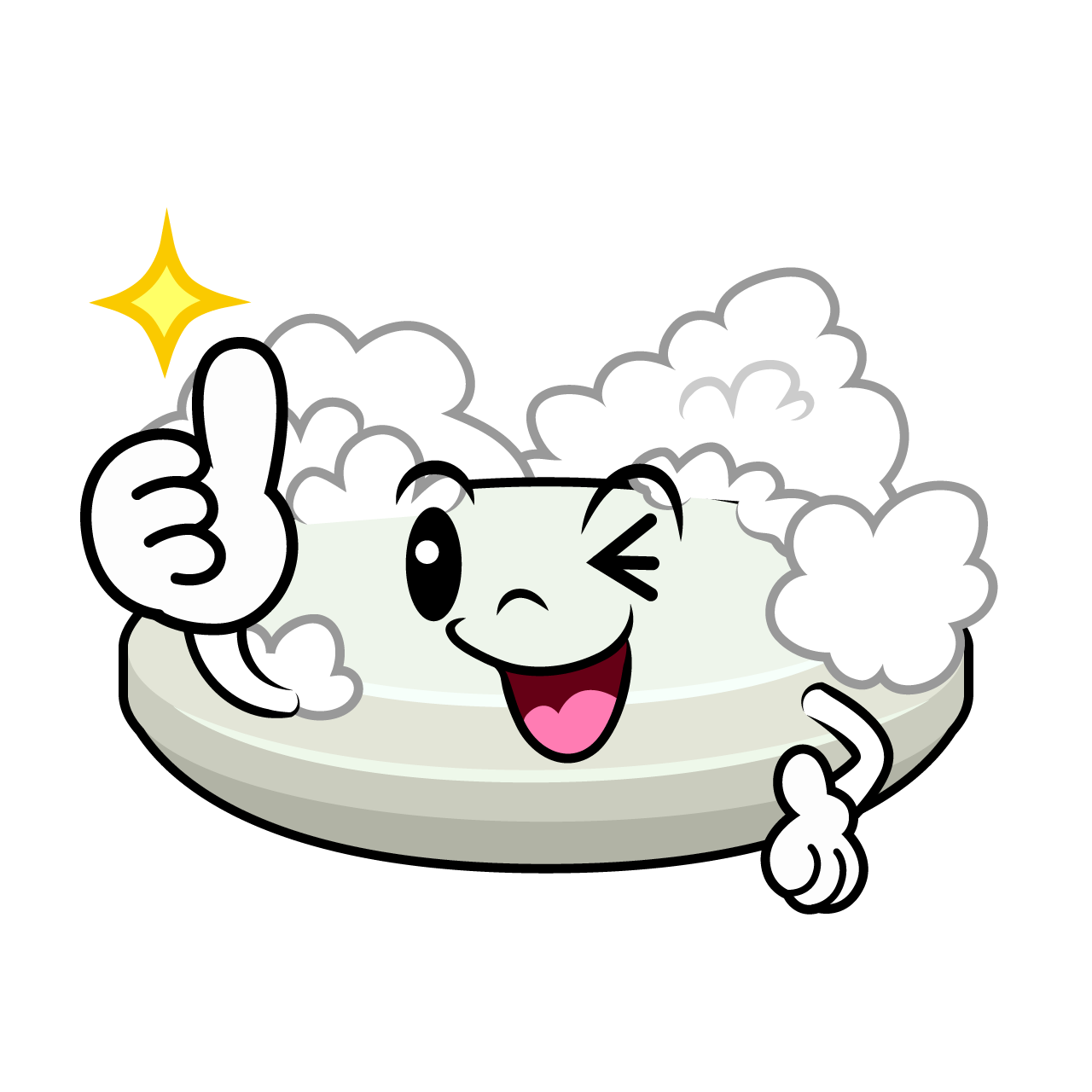 Thumbs-up Soap