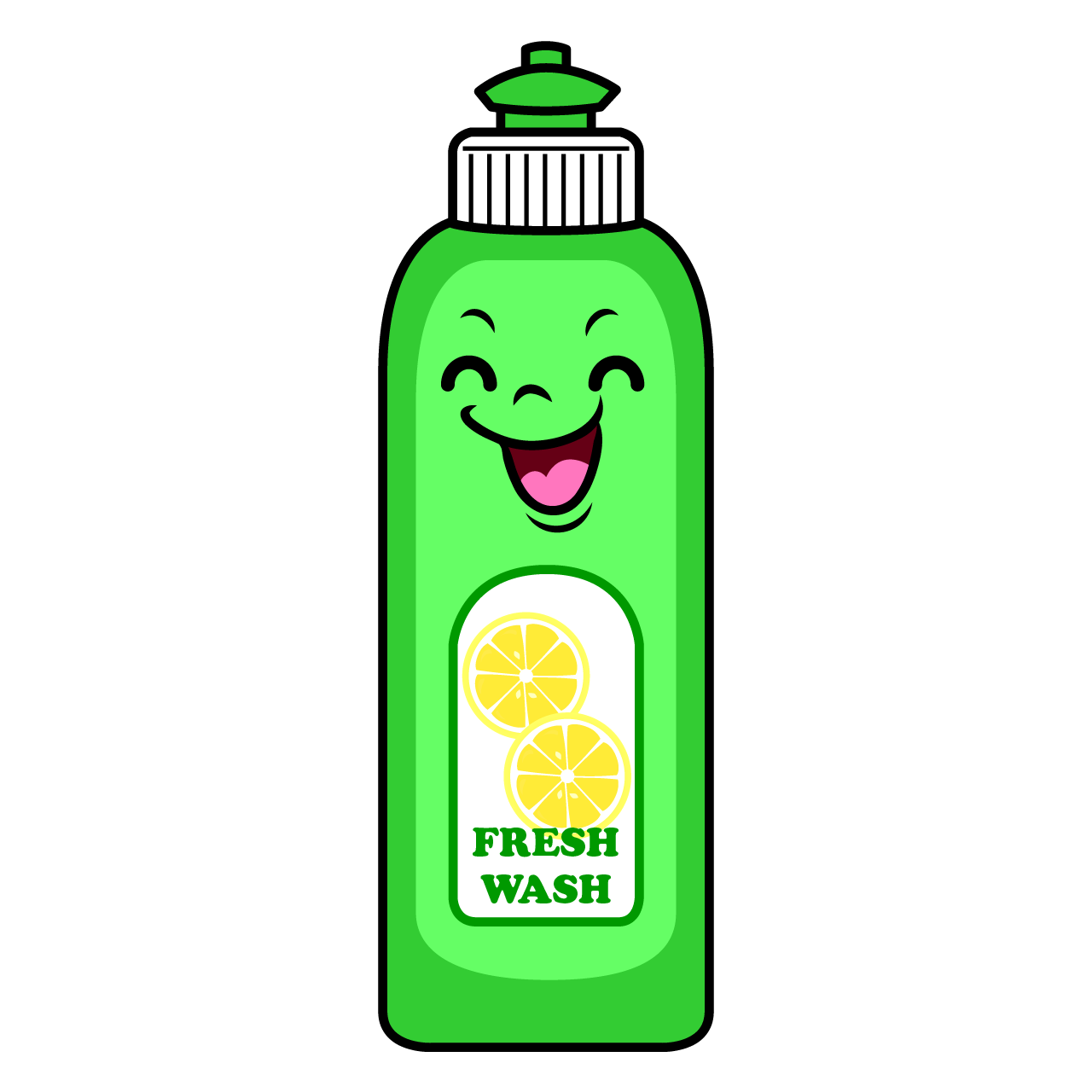 Smiling Dishwashing Liquid