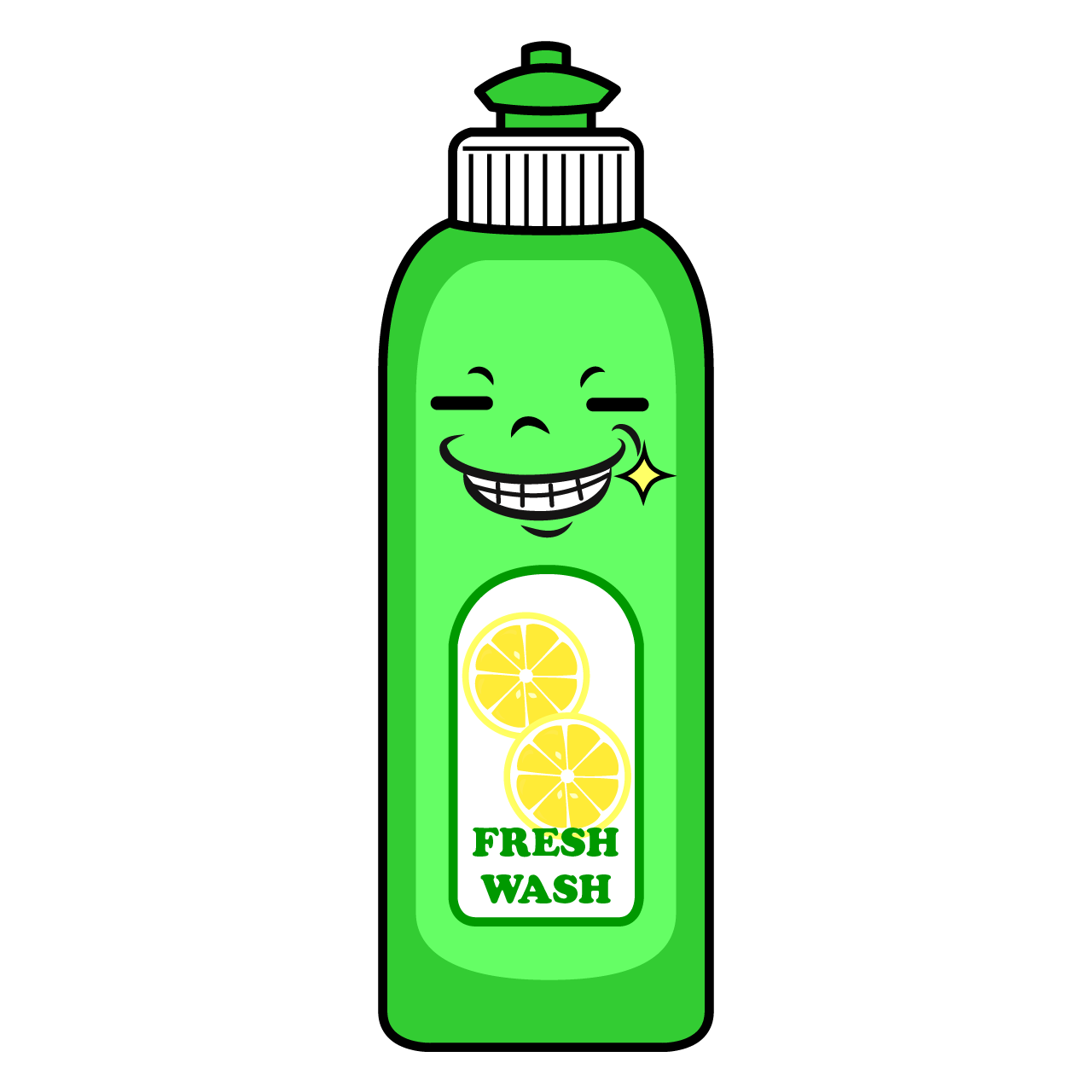 Grinning Dishwashing Liquid