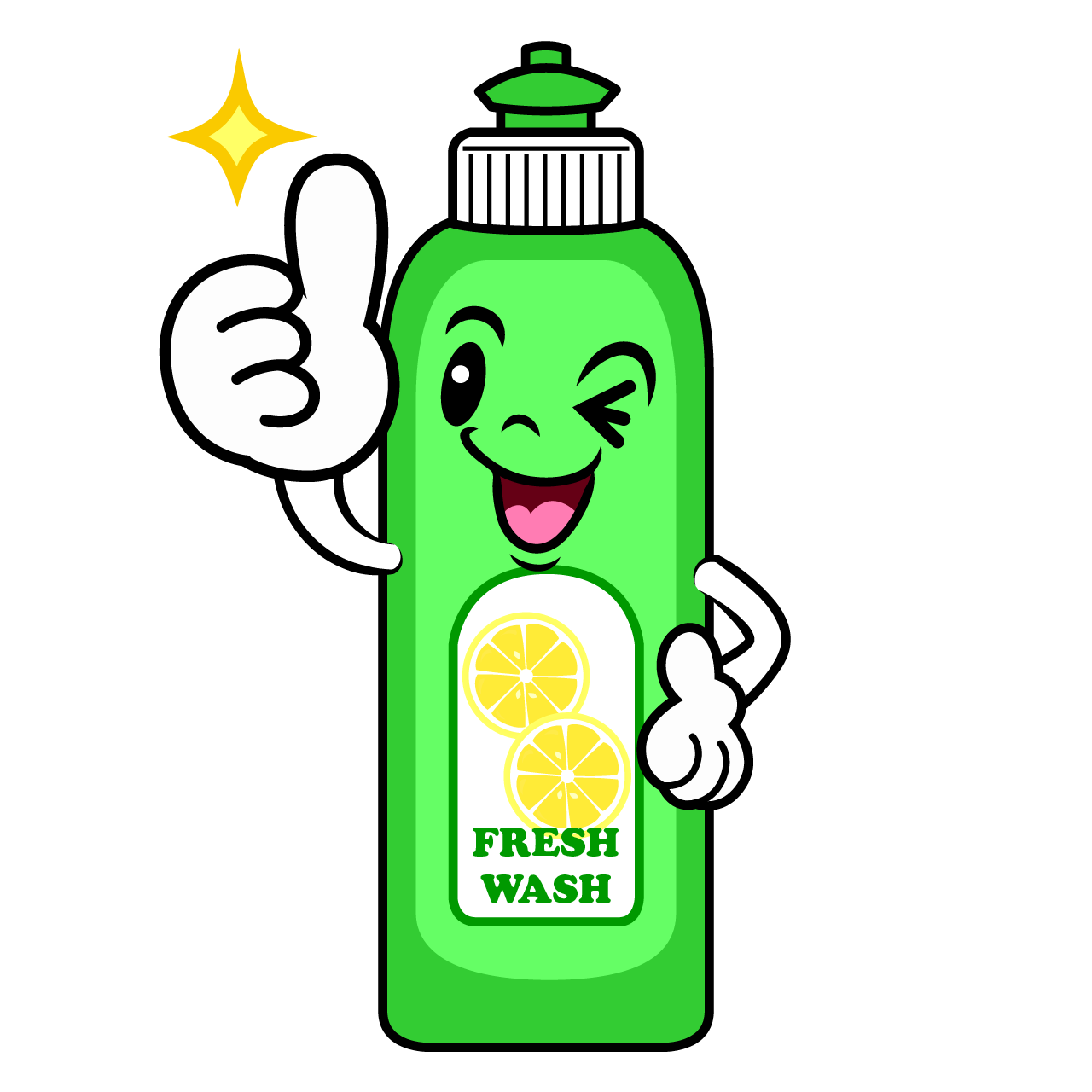 Thumbs-up Dishwashing Liquid