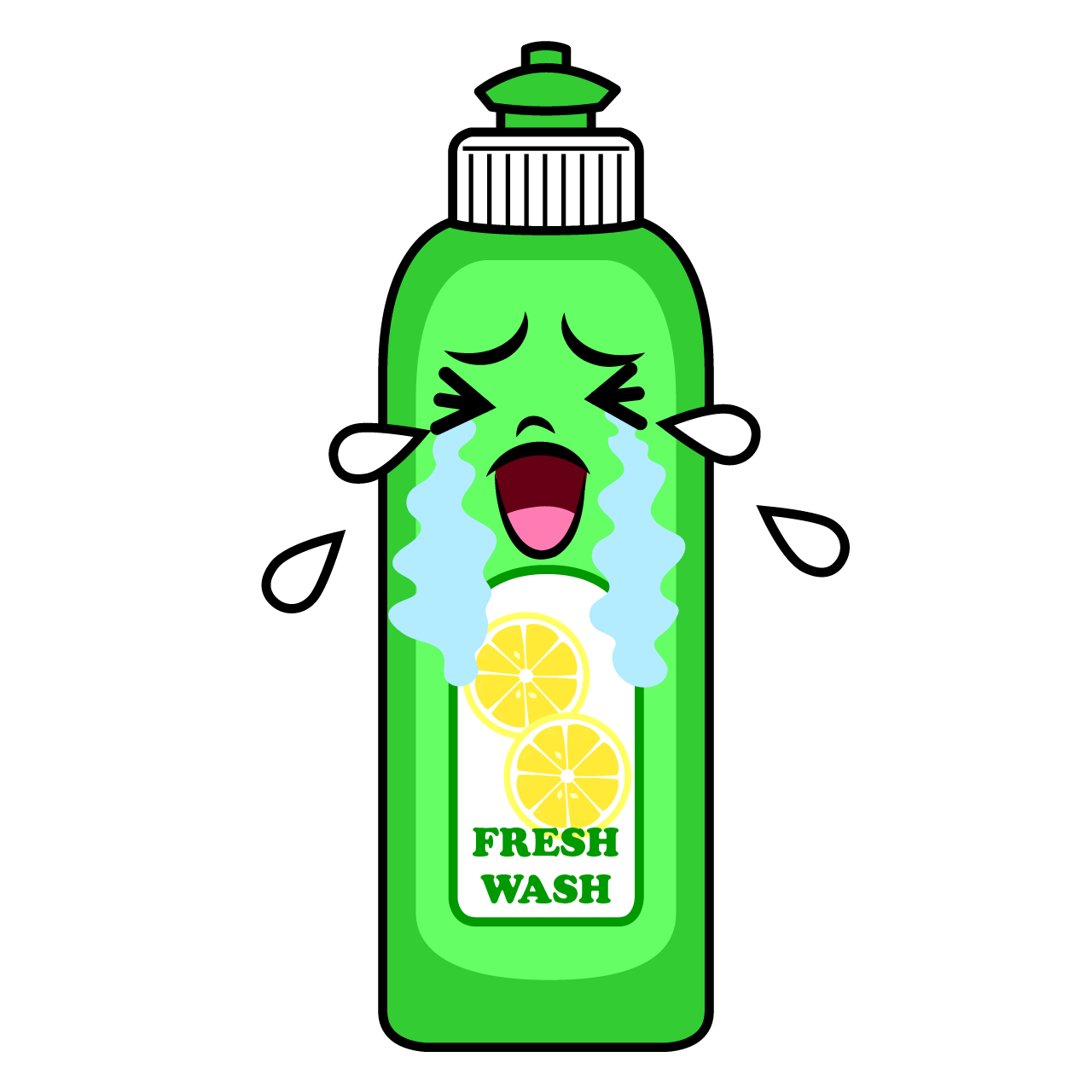 Crying Dishwashing Liquid
