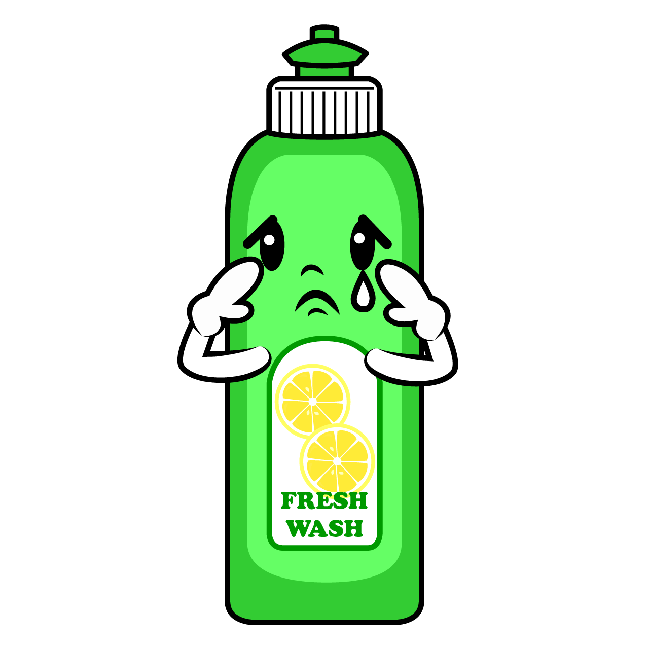 Sad Dishwashing Liquid