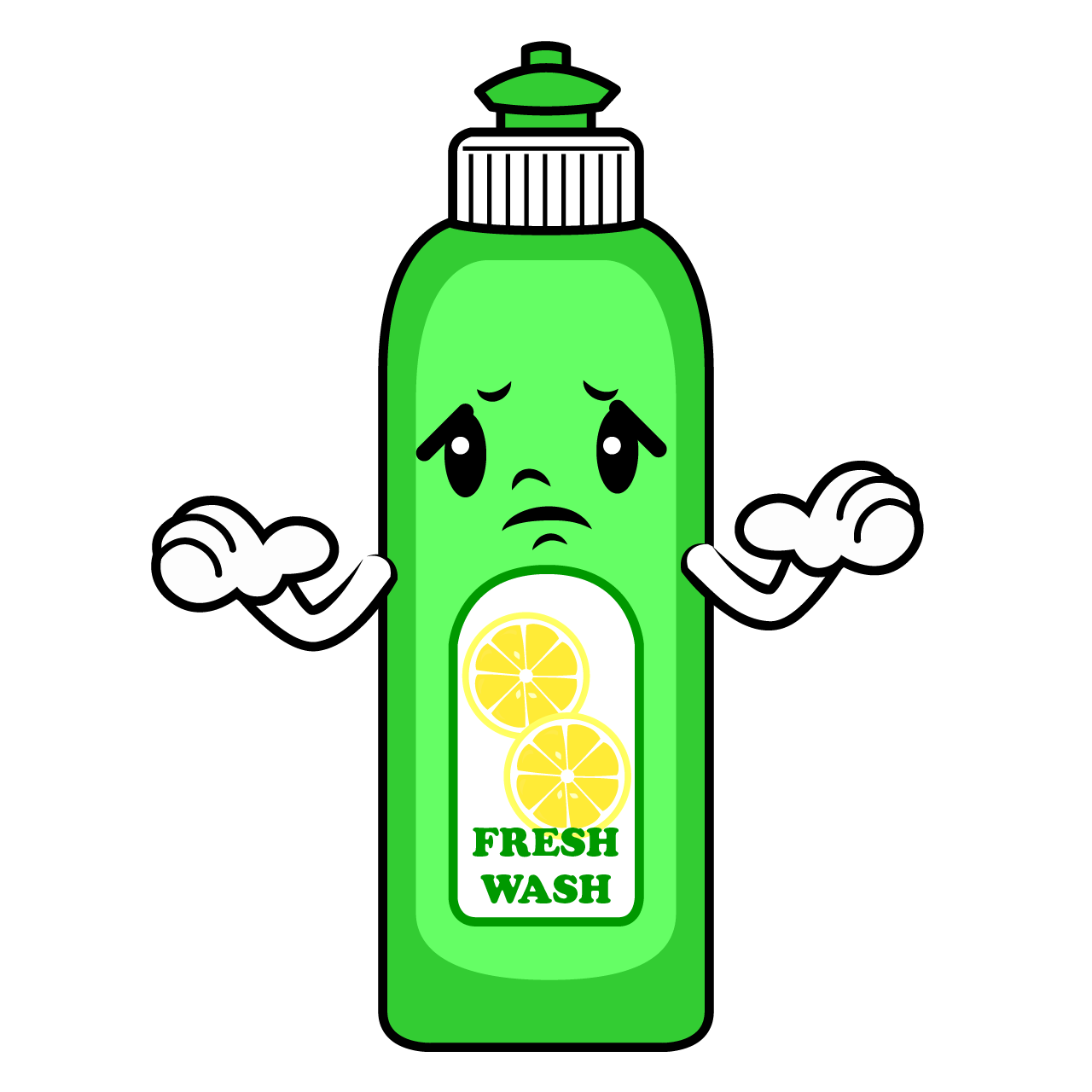 Troubled Dishwashing Liquid