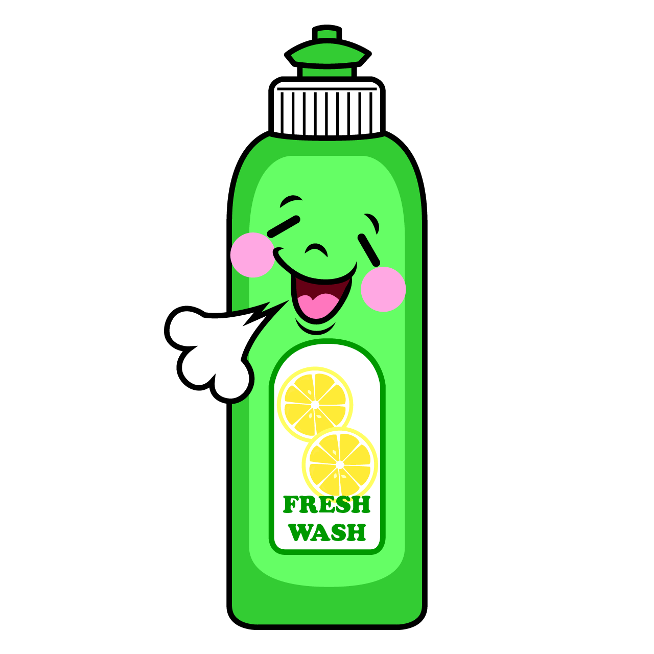 Relieved Dishwashing Liquid