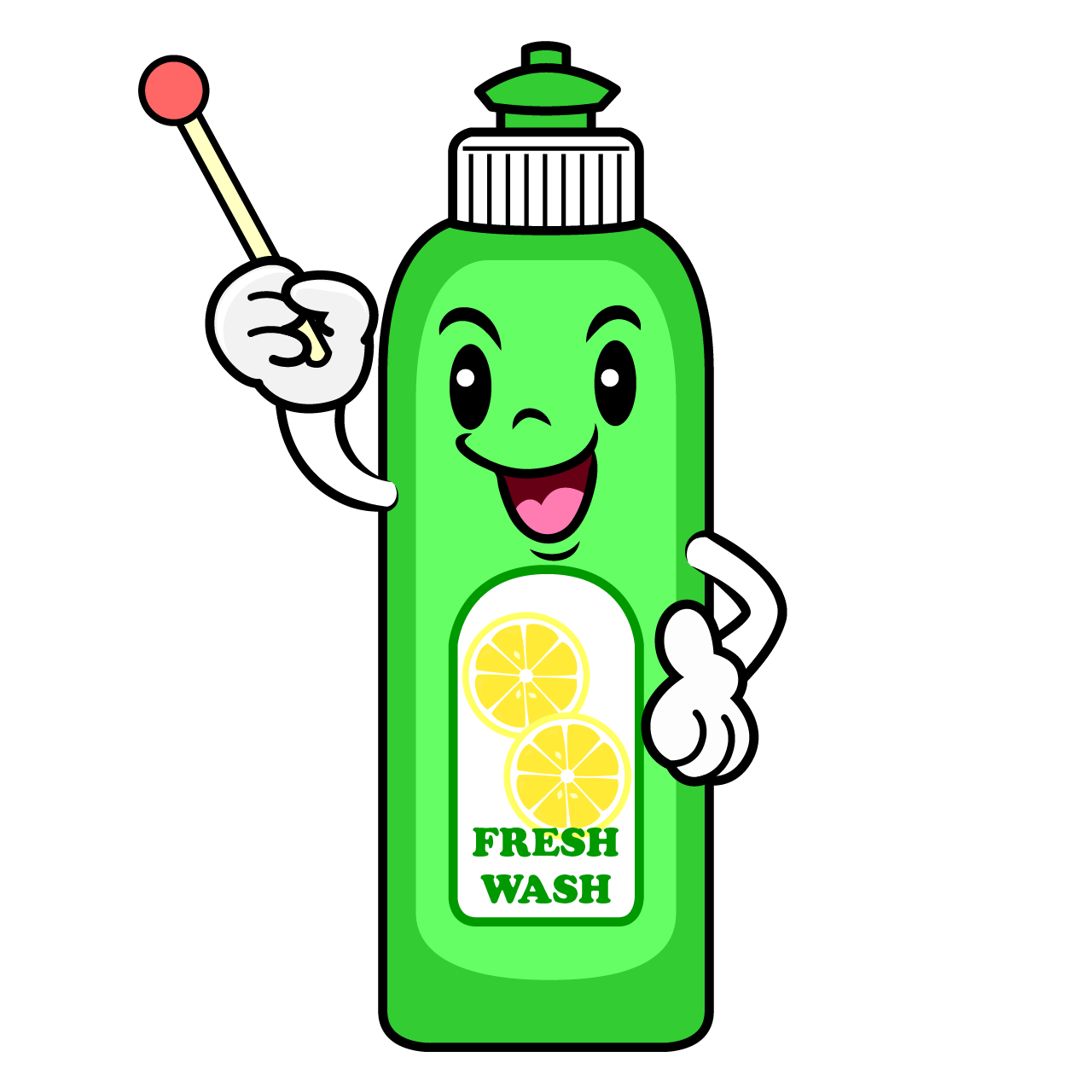Explaining Dishwashing Liquid