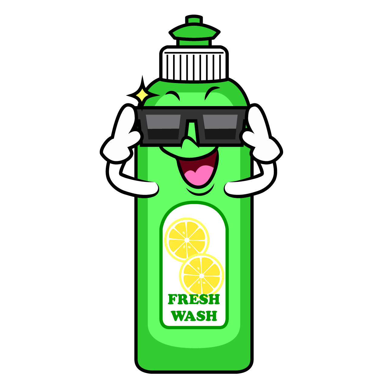Sunglasses Dishwashing Liquid